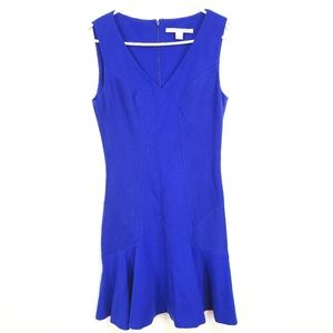 Diane Von Furstenberg | New Pleated Midi Dress Blue Size 10